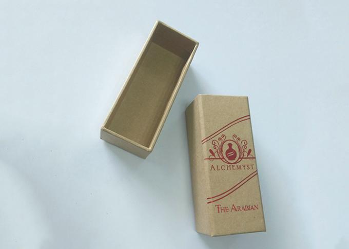 Caja de regalo de papel formada cajón de Brown, pequeñas cajas de regalo del cartón