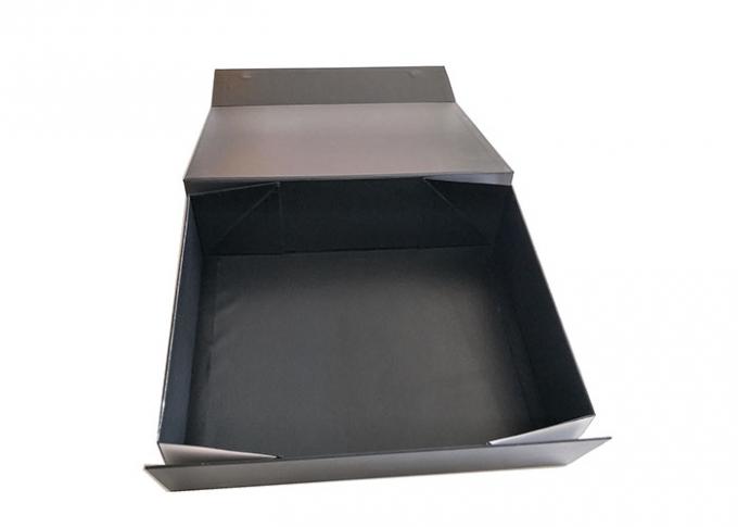Presentación plegable formada libro de las cajas de regalo de la cartulina con la aduana blanca del logotipo