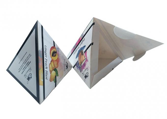 La comida de desayuno reciclable de la caja del vale de regalo de la cartulina del aguilón lleva el modelo impreso