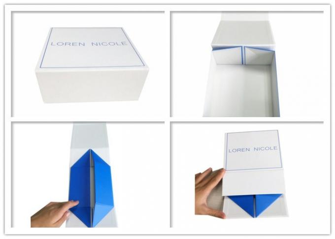 Cajas de regalo plegables de la impresión a todo color, actual caja del papel con el cierre del imán
