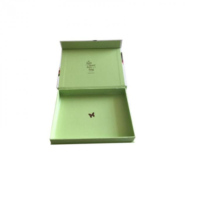 Caja formada libro a todo color 160 * 121 * 25m m de la impresión con Eco - material amistoso 