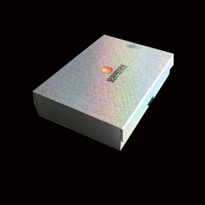 Cajas de regalo plegables cercanas magnéticas, caja de regalo del cartón del parte movible de la espuma con el logotipo de encargo