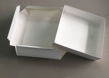 China Cuadrado rígido blanco del top de la tapa del embalaje del sombrero de la caja de tarjeta de regalo del cartón plegable fábrica