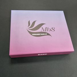 China Cierre magnético superior de encargo impreso color rosado de lujo de las cajas de envío dentro del trullo fábrica