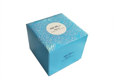 China Cajas de regalo cosméticas de la cartulina, crema que empaqueta las cajas de regalo rígidas con las tapas fábrica