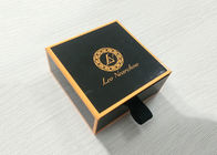 Caja de regalo del papel del borde de la caja de color oro con el sellado caliente de la laminación brillante proveedor
