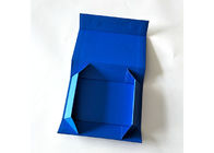 Cajas de regalo plegables del color azul marino puro para el empaquetado de la ropa de la ropa proveedor