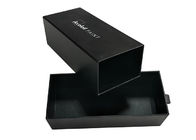 Caja de diapositiva negra del papel de la laminación, impresión profesional que resbala las cajas de regalo del cajón proveedor