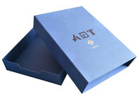 La caja de papel de desplazamiento azul clara acepta favorable al medio ambiente reciclable de encargo proveedor