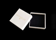 Cajas de regalo blancas de la cartulina decorativas, actuales cajas con el parte movible de la bandeja de las tapas proveedor