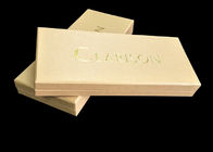 Tapa impresa de oro y cajas bajas, cajas de regalo decorativas con el plano de las tapas proveedor