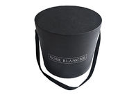 Caja redonda de la flor del color negro de Pantone, laminación brillante redonda Corses de la caja de regalo proveedor