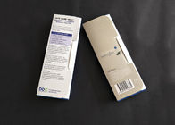 Pequeña caja de regalo de la tarjeta de visita del paquete plano, caja del vale de regalo para los productos para el cuidado de la piel proveedor