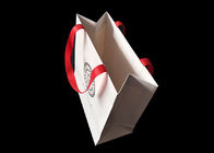 Bolsos de compras de papel duros impresos del logotipo con la laminación de la cubierta de la manija reutilizable proveedor