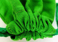 Bolsos de lazo verdes de encargo tamaño pequeño del terciopelo suaves proteger la joyería proveedor