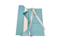 Cinta decorativa de papel azul clara de las cajas de almacenamiento de la cartulina del trullo ambiental proveedor