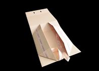 Color rosado plegable magnético de la caja de regalo del papel del cierre para el empaquetado de los deslizadores proveedor