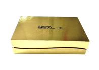 Empaquetado brillante formado libro magnético de la extensión del pelo del papel del oro de la caja de la cartulina proveedor