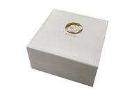 Cartulina de la caja de regalo del papel de la joyería de Earing que empaqueta con el logotipo/el tamaño modificados para requisitos particulares proveedor
