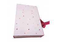 Cajas rosadas del envoltorio para regalos del color, cajas de regalo de encargo que empaquetan para el vestido de las muchachas proveedor