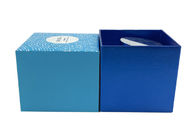 El cuidado de piel de la tapa azul y de la caja baja 50ml bate la superficie ULTRAVIOLETA de empaquetado de la capa del envase del tarro proveedor