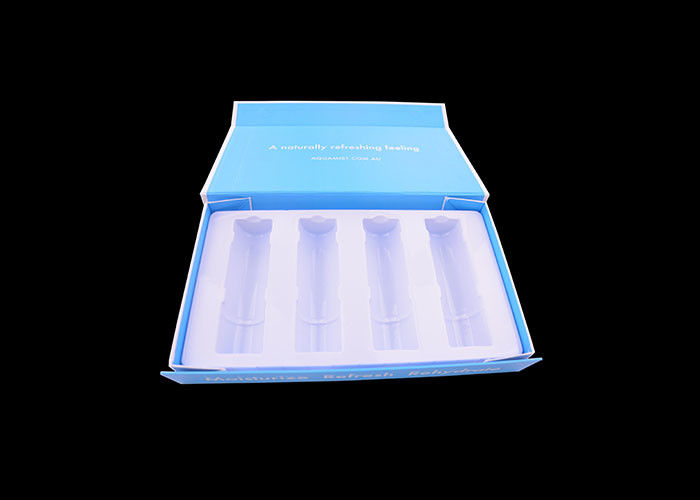 Caja de embalaje plegable cosmética, caja de regalo plana blanca de la ayuda interna plegable proveedor