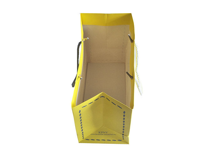 Totalizador promocional personalizado superior de la cartulina del papel revestido de las bolsas de papel proveedor