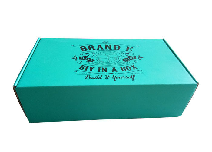 Imprima la cinta de la caja de regalo del papel azul/el parte movible de la espuma para el empaquetado de los zapatos proveedor