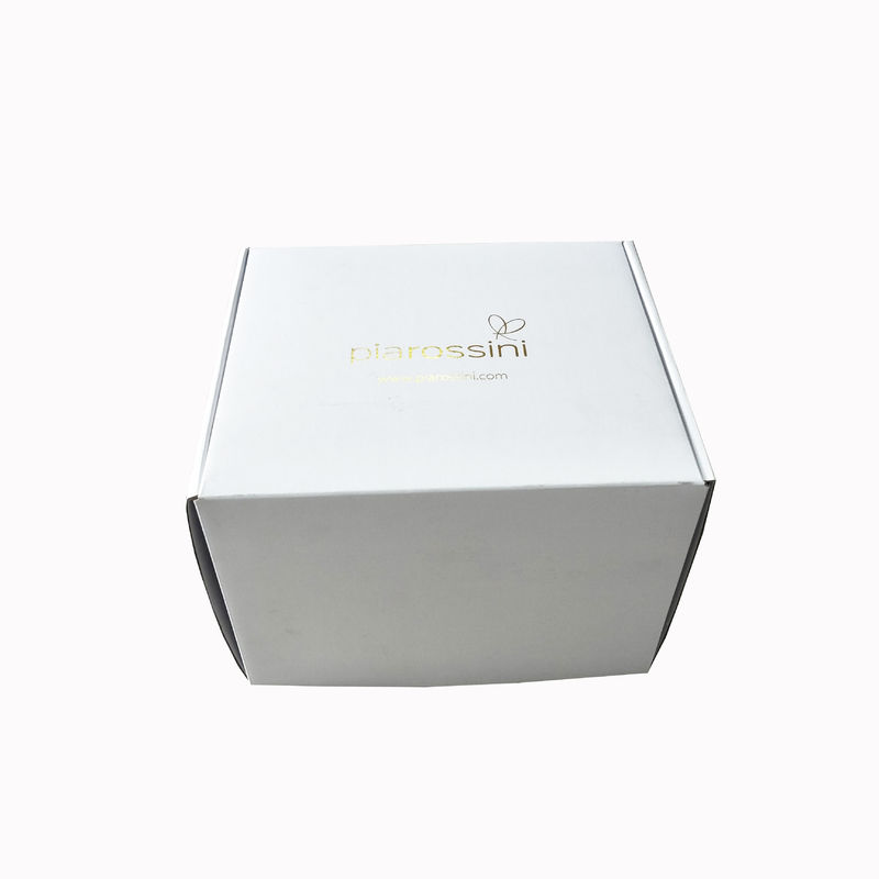 Cajas de envío acanaladas de la hoja del logotipo caliente del oro para el vestido que empaqueta Zxc-007 proveedor
