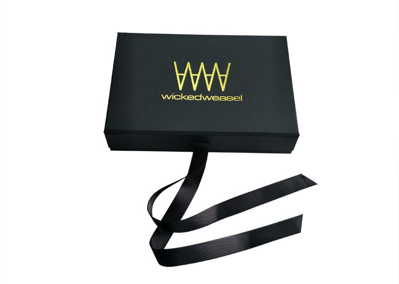 Aprobación formada libro de empaquetado del cierre ISO del imán de la cinta del negro de la caja del traje de baño del bikini proveedor