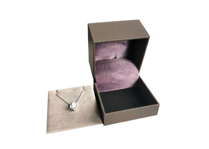Cajas de regalo de la joyería del papel de embalaje del collar, cajas de presentación de la cartulina para las mujeres proveedor