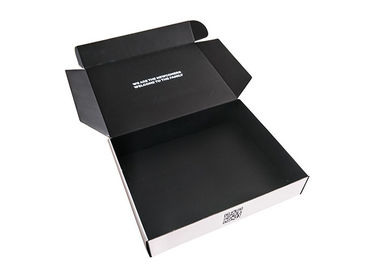 China La caja de regalo brillante acanalada del papel de la laminación, ennegrece la caja de empaquetado impresa del cartón fábrica