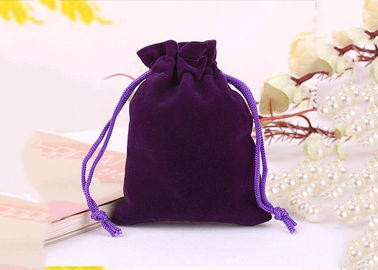 China De primer orden reciclable material del negro del monedero del lazo del terciopelo de Fashional fábrica