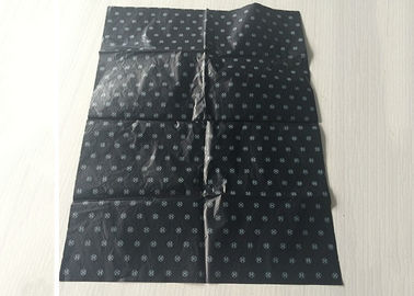 China Impresión a granel de encargo negra del logotipo del papel seda del tamaño y del color por regalos de Navidad fábrica