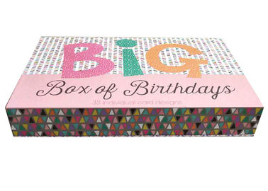 Cree el regalo hecho a mano colorido formado libro de la caja para requisitos particulares que empaqueta para el vestido de las muchachas