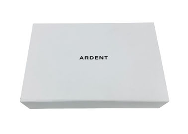 Color blanco plegable de papel plano de la caja de regalo para el embalaje de la ropa de playa del bikini de la ropa