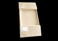 Caja formada libro del embalaje del regalo de boda de oro con el ODM ambiental de la cinta proveedor