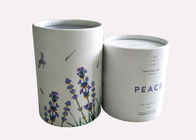 Eco - tamaño modificado para requisitos particulares redondo amistoso de las cajas de regalo del cartón para el empaquetado del té proveedor